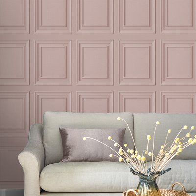 Papier peint Lambrissage Redbrook LAURA ASHLEY