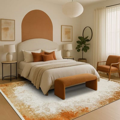 Tapis salon moderne abstrait /terra MIRAGE THE DECO FACTORY