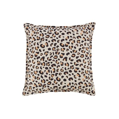 Housse de coussin en lin, LÉOPARD GABRIELLE PARIS
