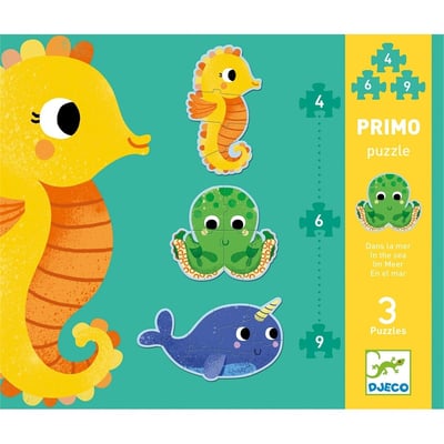 Primo puzzle dans la mer DJECO