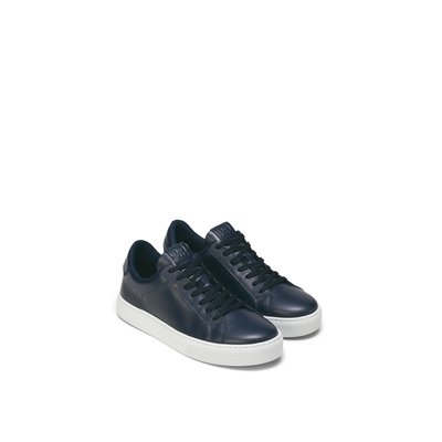 Baskets à semelles cuvette en cuir de bœuf nappa noble MARC O'POLO