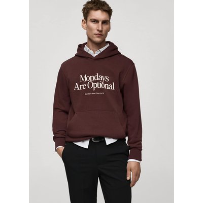 Sweat-shirt coton imprimé MANGO MAN