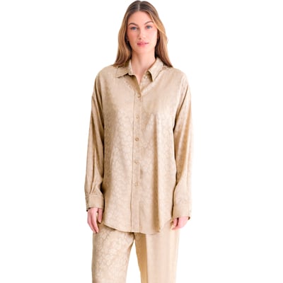 Haut pyjama chemise manches longues TALENA LISCA