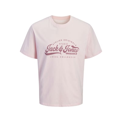 T-shirt manches courtes, col rond, Jordean JACK & JONES