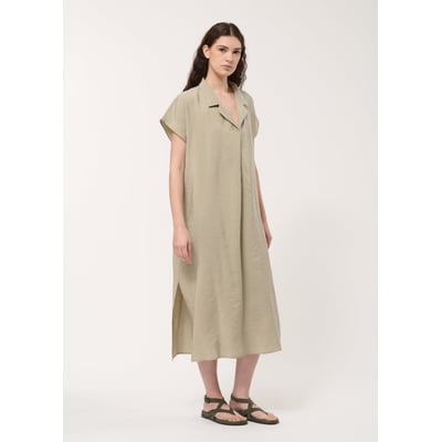Robe droite en modal gaufré HUMILITY