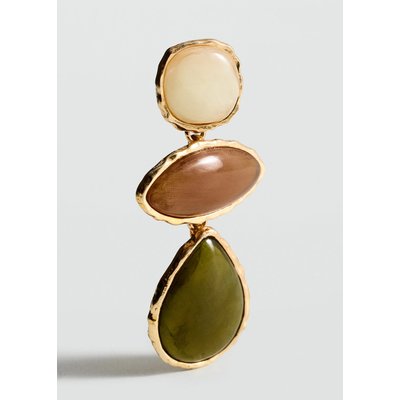 Boucles d'oreilles perles pendantes MANGO