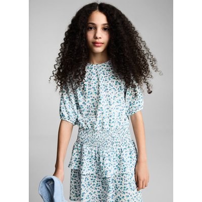 Robe fleurs volant MANGO KIDS