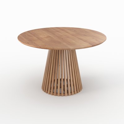 Table ronde en bois d'acacia 4 personnes - KÉPÈS RENDEZ-VOUS DÉCO