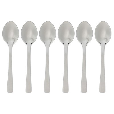 6 petites cuillères Moka - Inox SECRET DE GOURMET