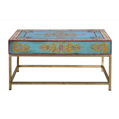 Table basse 1 tiroir - LEXINE DECORATION D’AUTREFOIS