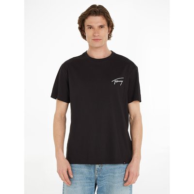 T-Shirt mit Logo-Signatur, Regular-Fit TOMMY JEANS