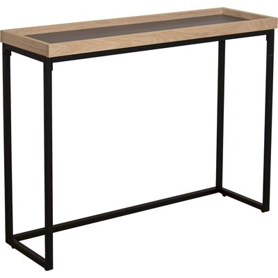 Console en métal et bois, chic RECOLLECTION