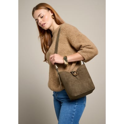 Sac seau effet suédine LOLALIZA