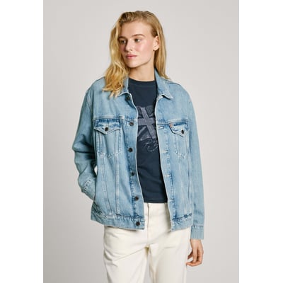 Veste Coupe Boyfriend En Denim PEPE JEANS