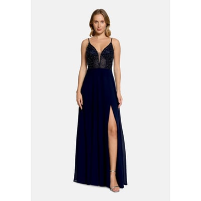 Robe de soirée à broderies VERA MONT