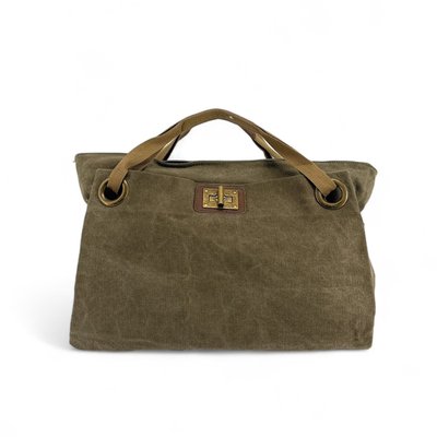Sac à main en cuir et toile TOBAGO OH MY BAG