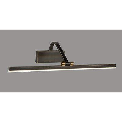 Black and Brushed Gold LED Picture Light SO'HOME