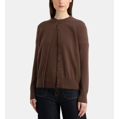 Cardigan droit zacao en cachemire GALERIES LAFAYETTE