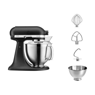 Robot pâtissier 5KSM185PSEBK Artisan Noir truffe KITCHENAID