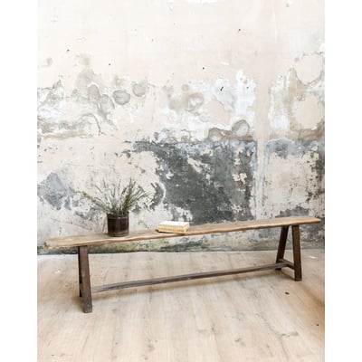 Banc en bois Antoine N°542 - Bon état DEBONGOUT