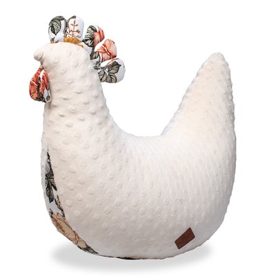 Coussin d'allaitement Poule en minky NÉO VINTAGE SEVIRA KIDS
