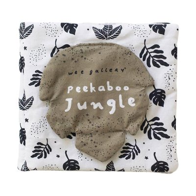 Livre bébé en tissu Peekaboo Jungle WEE GALLERY