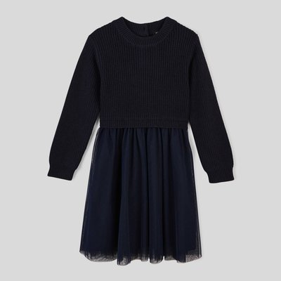 Robe avec jupon en tulle brodé, certifié OEKO-TEX MONOPRIX
