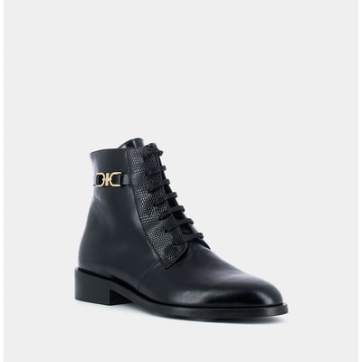 Boots à lacets et boucle cuir Dastan JONAK