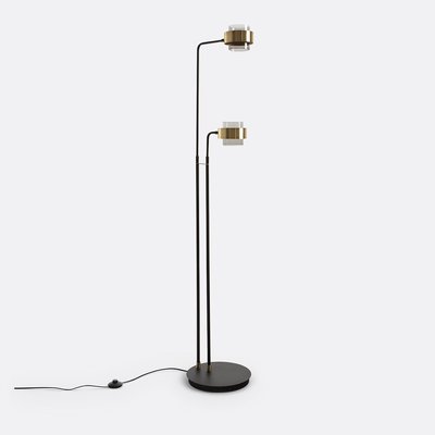 Lampadaire à 2 bras verre et métal fer, Botello LA REDOUTE INTERIEURS