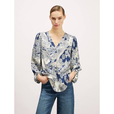 Blouse jacquard col en V MOTIVI
