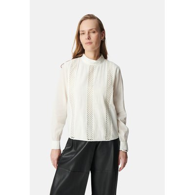 Lace Blouse, High Neck, Long Sleeves IKKS