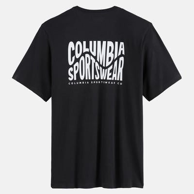 T-shirt manches courtes, imprimé dos COLUMBIA