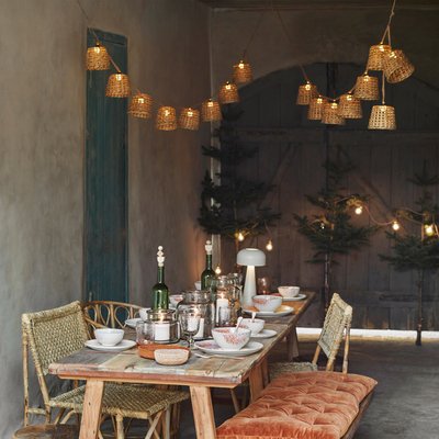 Guirlande lumineuse led bambou MADAM STOLTZ
