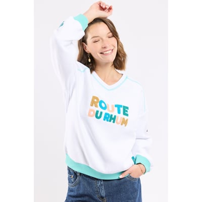 Sweat brodé ROUTE DU RHUM ARMOR-LUX