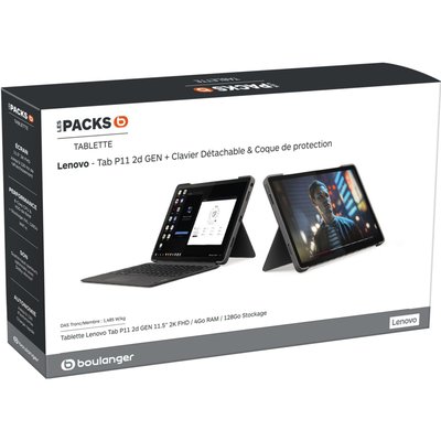 Tablette Android Tab P11 2d GEN + Clavier + coque LENOVO