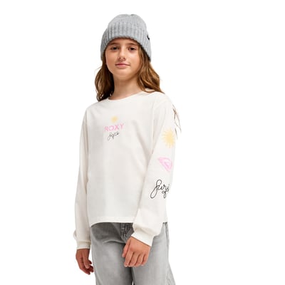 T-Shirt, manches longues, col rond, . ROXY
