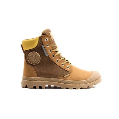Palladium homme cuir marron La Redoute