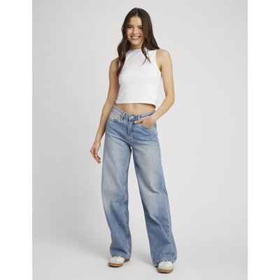 Jean wide leg taille basse BZB