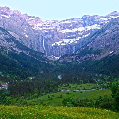 Tableau sur toile cirque Gavarnie CEANOTHE