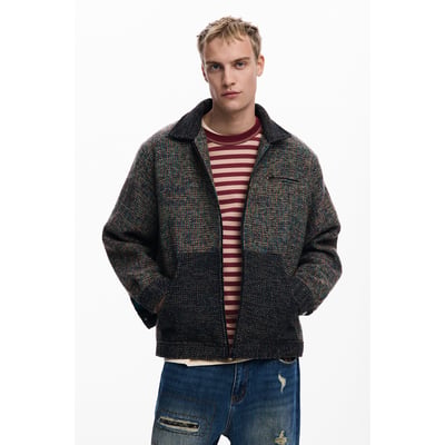 Veste à poches chinée DESIGUAL