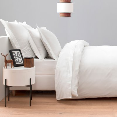 Housse de couette satin de coton égyptien 120 fils OSLO COTTON & CO