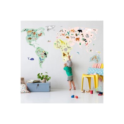 Stickers géants Animaux du monde MIMI'LOU