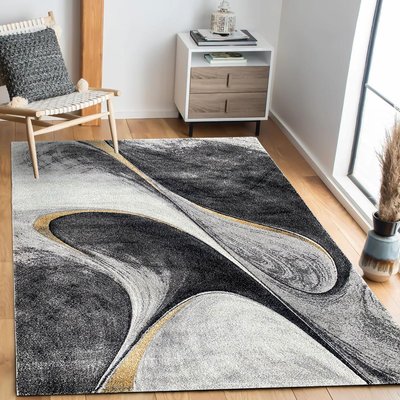 Tapis salon et chambre tissé motif géométrique MADILA UN AMOUR DE TAPIS