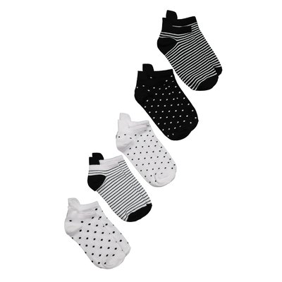 Lot de 5 paires de chaussettes de sneakers ULLA POPKEN