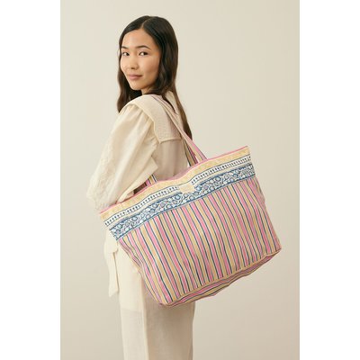 Grote tas met print, BEVERLY L LOUISE MISHA