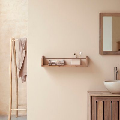 Etagère de salle de bain en acacia massif 60 cm LILA TIKAMOON