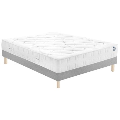 Matelas mousse ferme, sommier pieds 9400 BULTEX