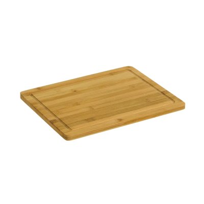 Planche à découper rectangulaire avec rainure en bambou 35x27.5cm WADIGA