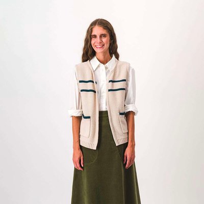 Gilet en laine mérinos MARCEL BENSIMON