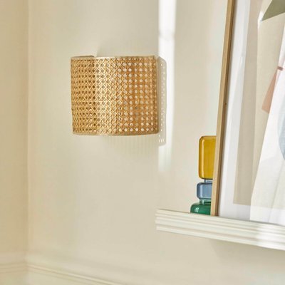 Dolkie Rattan Cane Wall Light LA REDOUTE INTERIEURS